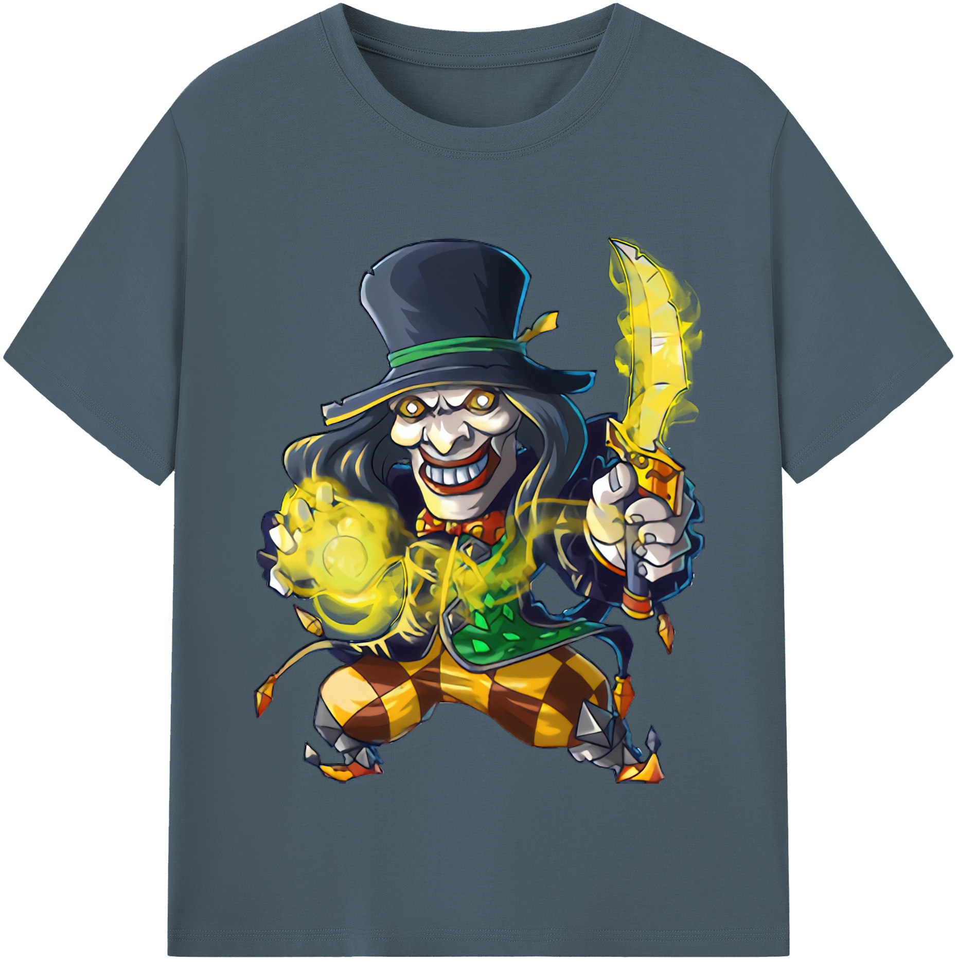 リーグ・オブ・レジェンド League of Legends LOL 綿100％半袖Tシャツ（フロントプリント）